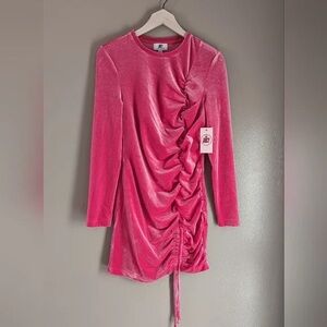 Juicy Couture Pink Velvet Dress